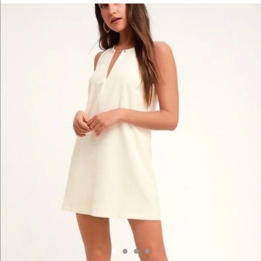 Lulus White Shift Dress